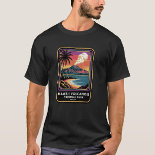 Hawaii Vulkanen Nationaal Park Reis Vakantie Souve T-shirt