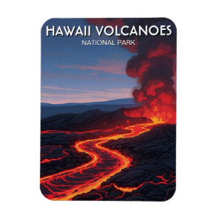 Hawaii Vulkanen Nationaal Park Reizen Magneet