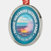 Hawaii Vulkanen NP2 Metalen Ornament (Links)