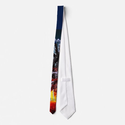 Hawaii-vulkanen Stropdas (Achterkant)