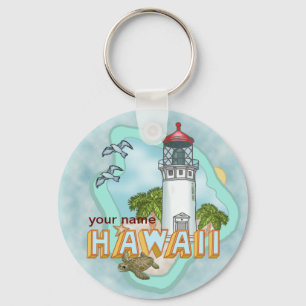 Hawaii Vuurtoren sleutelhanger