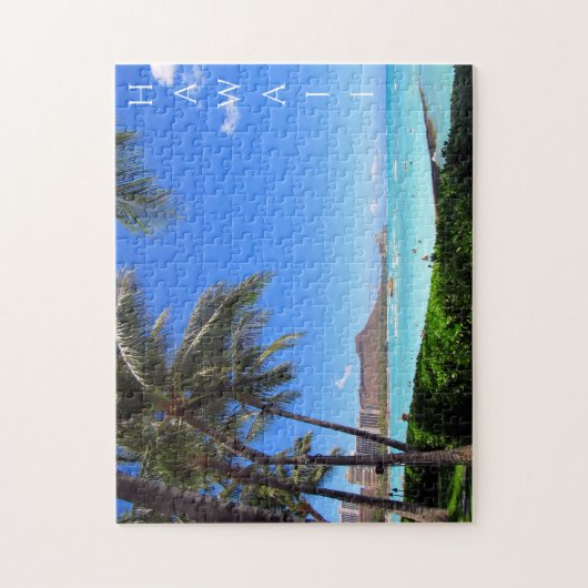 hawaii waikiki legpuzzel (Verticaal)