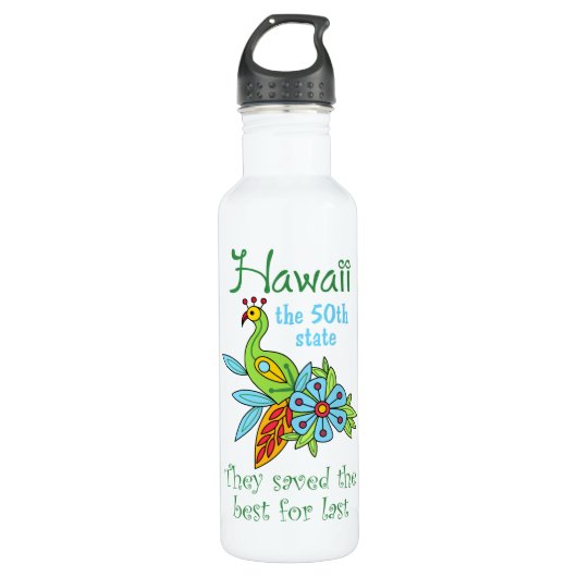 Hawaii Waterfles (Voorkant)