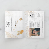 Hawaii Wedding Destination Passport World Modern (Binnen)