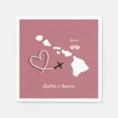 Hawaii Wedding Destination Servet (Voorkant)