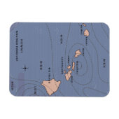 Hawaii  weersvoorspelling magneet (Horizontaal)