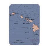 Hawaii  weersvoorspelling magneet (Verticaal)