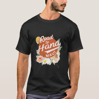 Hawaii Weg naar Hana Maui Hawaiaans T-shirt