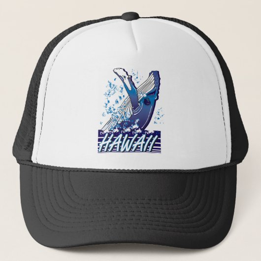 Hawaii-Whale Trucker Pet (Voorkant)