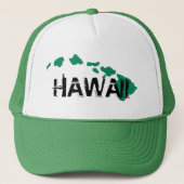 Hawaii White Green Islands pet (Voorkant)