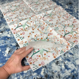 Hawaii Wilde Dieren Vogels Abstract Bloemendecor T Tissuepapier
