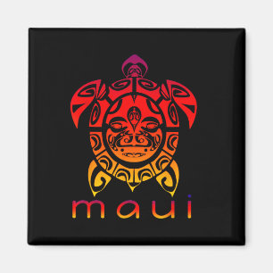 Hawaii Zee Levendige Schildpad Magneet