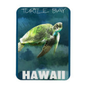 Hawaii Zee Turtle Artistic Magneet (Verticaal)