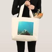 Hawaii Zee Turtle Grote Tote Bag (Voorkant (product))