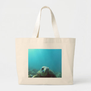 Hawaii Zee Turtle Grote Tote Bag