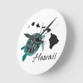 Hawaii Zee Turtle Ronde Klok (Hoek)