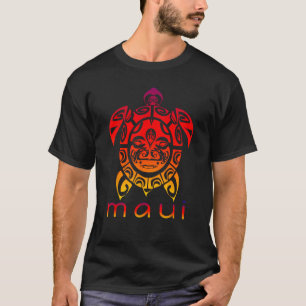 Hawaii Zee Vivid Turtle, Maui Hawaiian T-shirt