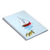 Hawaii zee zeescheepvaart notitieboek (Rechterzijde)