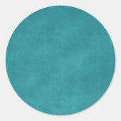 Hawaii zeeblauw ronde sticker (Voorkant)