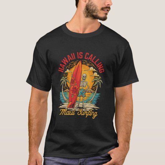 hawaii zomer sfeer t-shirt (Voorkant)
