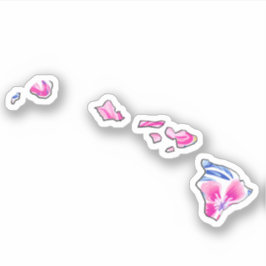 Hawaii - Zomerse Sticker - Lilly Inspired