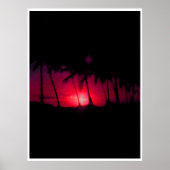 Hawaii-zonsondergang Poster (Voorkant)