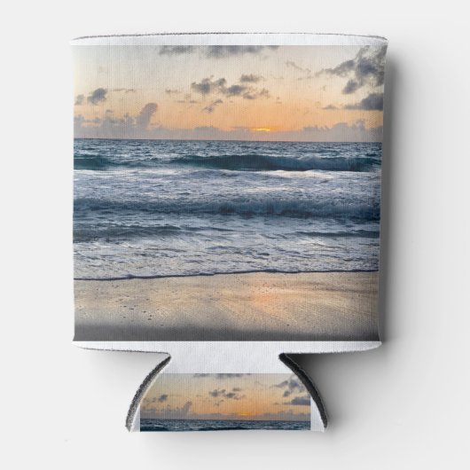 Hawaii zonsopgang strand blikjeskoeler (Voorkant)