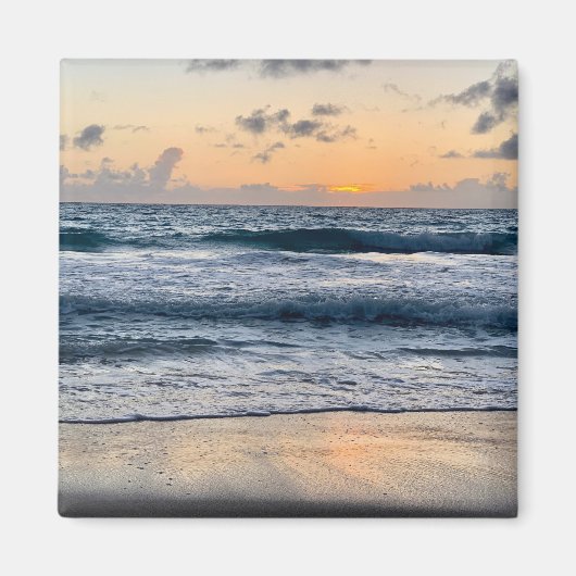 Hawaii zonsopgang strand magneet (Voorkant)