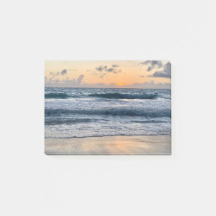 Hawaii zonsopgang strand post-it® notes