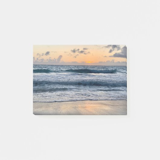Hawaii zonsopgang strand post-it® notes (Voorkant)