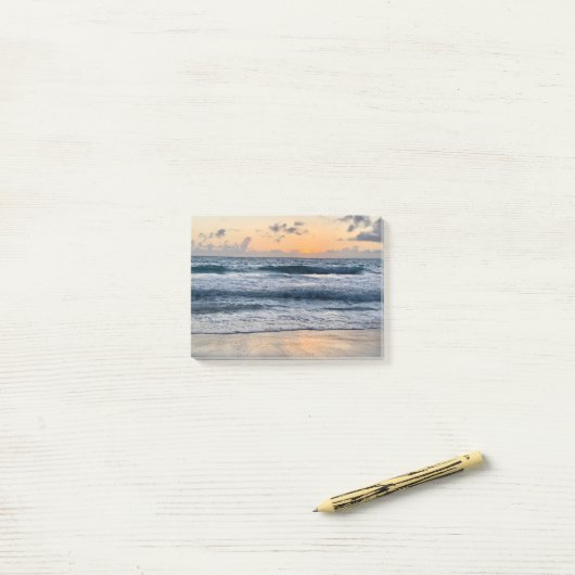 Hawaii zonsopgang strand post-it® notes (Op bureau)