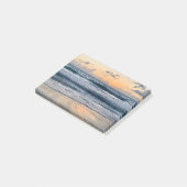 Hawaii zonsopgang strand post-it® notes (Schuin)