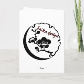 Hawaiiaan dankt u kaardt bedankkaart (Achterkant)