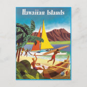 Hawaiiaans avontuur Post Kaart (Voorkant)