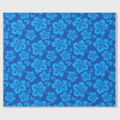 Hawaiiaans bloempakpapier cadeaupapier (Vlak)