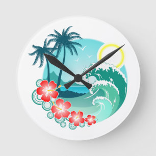 Hawaiiaans Eiland 2 Ronde Klok