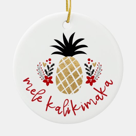 Hawaiiaans keramisch Ornament (Voorkant)