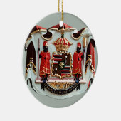 Hawaiiaans nationaal wapenschild keramisch ornament (Rechts)
