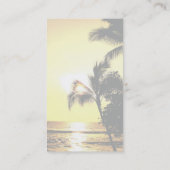 Hawaiiaans onroerend goed in de zuidelijke Stille  Visitekaartje (Achterkant)