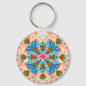 Hawaiiaans paradijs twee keer sleutelhanger (Achterkant)