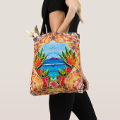 Hawaiiaans paradijs twee keer tote bag (Dichtbij)