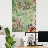  Hawaiiaans plakboek Aloha Hula Poster (Thuiskantoor)