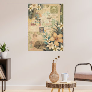  Hawaiiaans plakboek Hilo Hula Poster