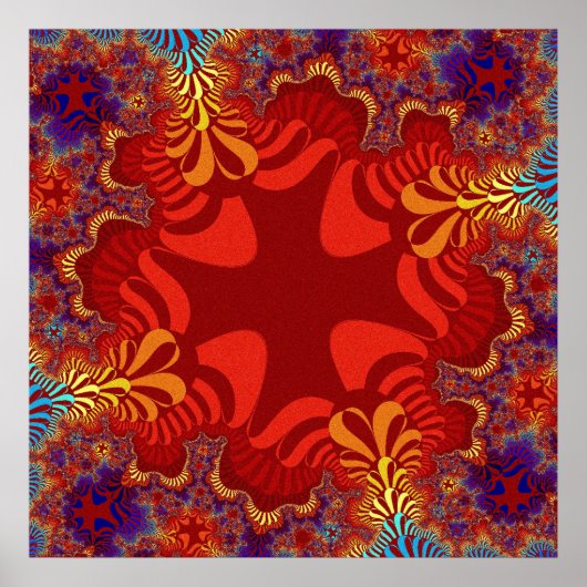 Hawaiiaans Rode Kruis Poster (Voorkant)