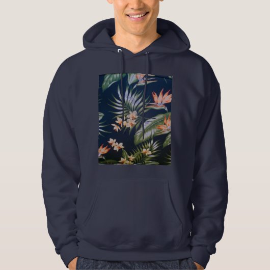 Hawaiiaans Shirt II Pullover Hoodie (Voorkant)