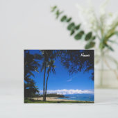 Hawaiiaans Strand Briefkaart (Staand voorkant)