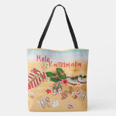 Hawaiiaans Tas voor kerstbedekking (Achterkant)