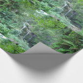 Hawaiiaans watervalpapier cadeaupapier (Hoek)