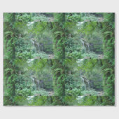 Hawaiiaans watervalpapier cadeaupapier (Vlak)