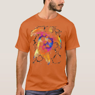 Hawaiiaans Zee Dierlijke Zee T-shirt
